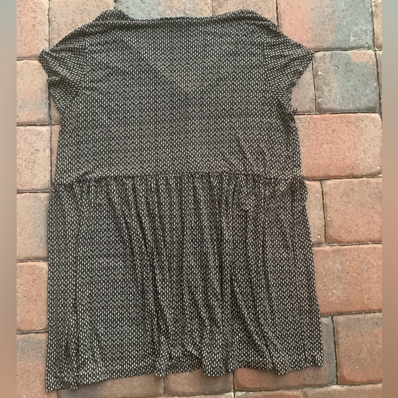 H&M Black Patterned Mini Dress - Picture 6 of 7